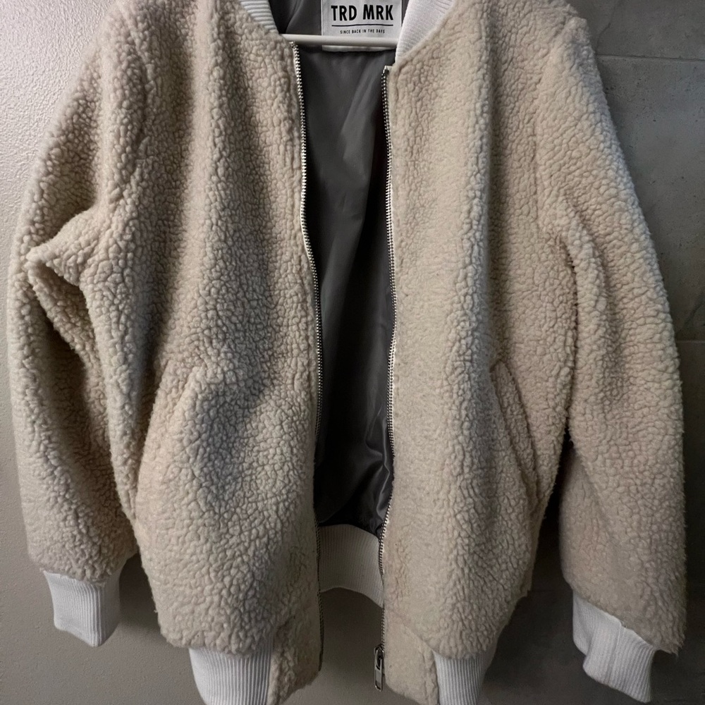 Sherpa Varsity Jacket